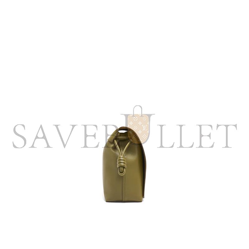 l0ew* flamenco satchel in shiny S*pple calfskin b411fsax04 (34*24*12cm)